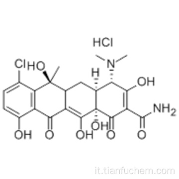 Cloretraciclina cloridrato CAS 64-72-2